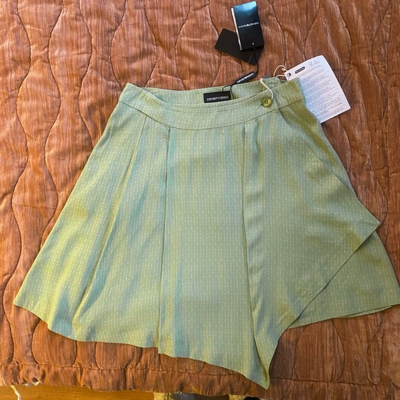 Emporio Armani green wrap skirt - Picture 2 of 6